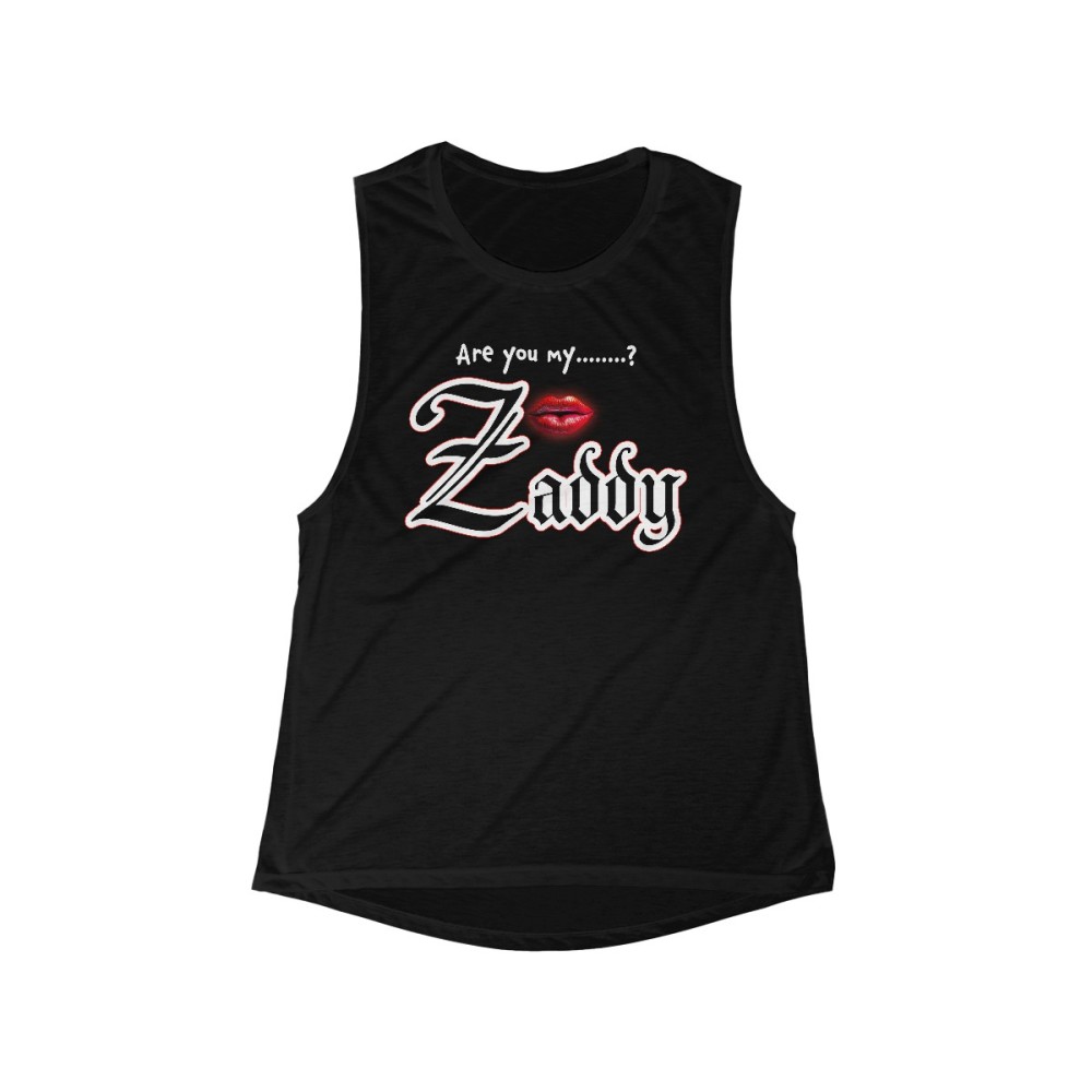 Zaddy Women's Flowy Scoop Muscle Tank